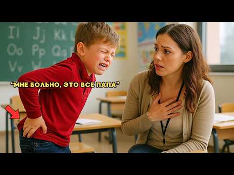 Видео: Мальчик плачет от боли. «Я не могу сидеть, ОЧЕНЬ БОЛЬНО! Это всё мой папа!»