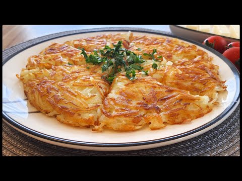 Видео: Swiss Potato Rosti Recipe / ЛУЧШИЙ Рецепт Завтрака | Как приготовить Картофельные рёсти