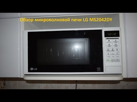 Видео: обзор микроволновой печи LG MS2042DY