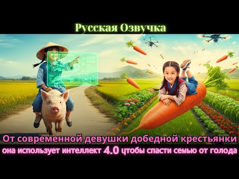 Видео: От современной девушки добедной крестьянки она использует интеллект 4.0 чтобы спасти семью от голода