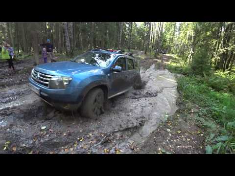 Видео: Посадил Duster по самые арки, ручная лебёдка в деле!