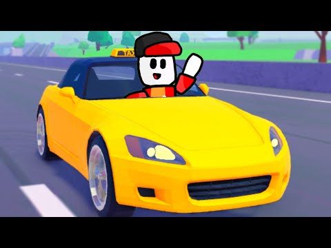 Видео: Работаю ТАКСИСТОМ в Роблокс! Roblox