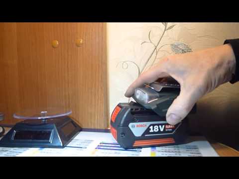 Видео: апгрейд: Bosch GBA 18 V & Metabo PA 14.4-18 LED-USB