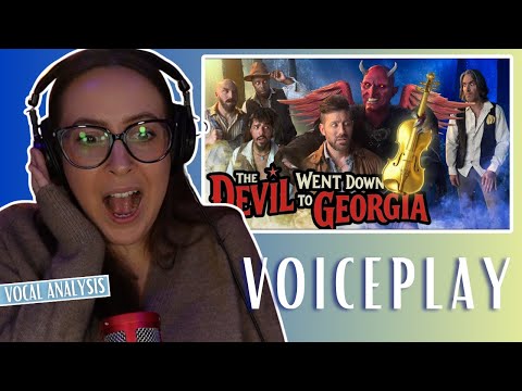 Видео: VOICEPLAY: The Devil Went Down To Georgia при участии J.None (реакция и анализ) | Дженнифер Глатц...