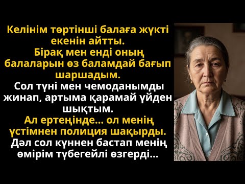 Видео: Келінім маған балаларын тағы да қара деді… бірақ бұл жолы мен бас тарттым | Әсерлі әңгіме