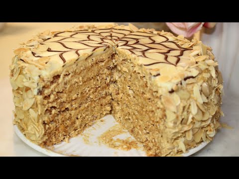 Видео: Как приготовить восхитительный торт Эстерхази ♥️Шаг за шагом!