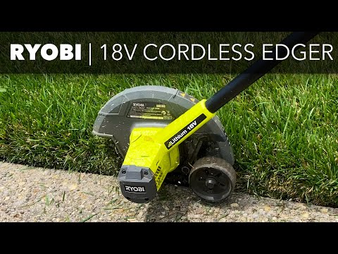 Видео: Аккумуляторный кромкорез Ryobi 18 В