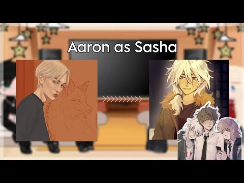 Видео: All for the game react to Aaron as Sasha Sobakin/Реакция Аарон как Саша Собакин/тпох/aftg