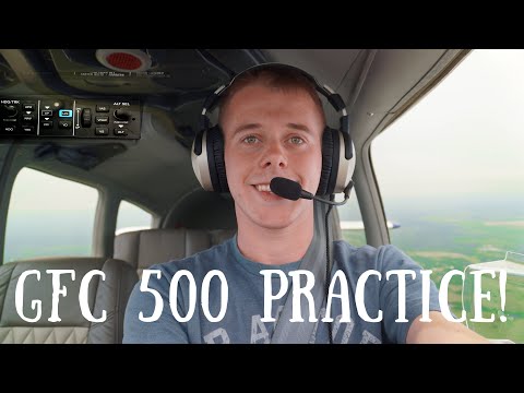 Видео: Попытка захода на посадку с автопилотом GFC 500 — полет Пайпер Дакота