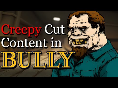 Видео: Жуткий вырезанный контент в BULLY