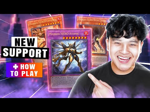 Видео: НОВЫЕ КАРТЫ ГЕРОЕВ В МАСКАХ ДЕЛАЮТ ГЕРОЕВ ВЫСШИМИ?! - Yu-Gi-Oh! Новая колода поддержки ГЕРОЕВ + р...