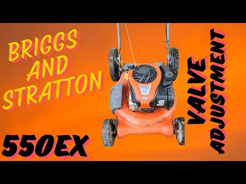 Видео: Briggs and Stratton 550EX — Регулировка клапанов