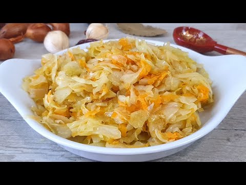 Видео: Старый бабушкин рецепт, эта капуста вкуснее мяса!Готовлю уже 3 дня, блюдо из капусты нравится всем..