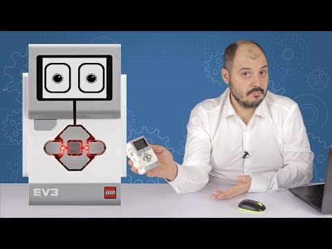 Видео: Программирование экрана в Lego EV3 Mindstorms