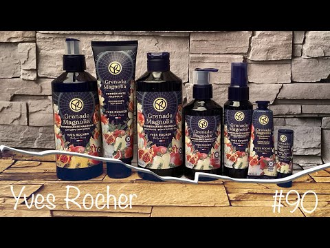 Видео: Новинки YVES ROCHER - просто ШИКАРНАЯ рождественская лимитированная коллекция - Grenade Magnolia.