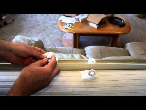 Видео: Ремонт беспроводных сотовых жалюзи Levelor