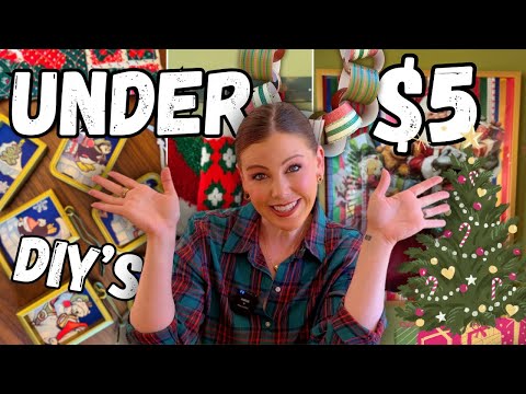 Видео: СУПЕРПРОСТЫЕ РОЖДЕСТВЕНСКИЕ САМОДЕЛКИ ДО 5 ДОЛЛАРОВ! 🎄✨
