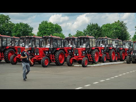 Видео: МТЗ ТРАКТОР ЗАВОДИ БЕЛОРУС ОБЗОР 