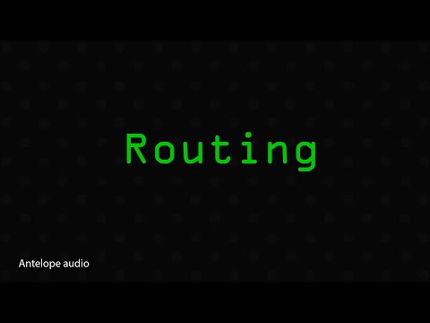 Видео: Antelope audio zen go routing - как записать сухой и обработанный сигнал