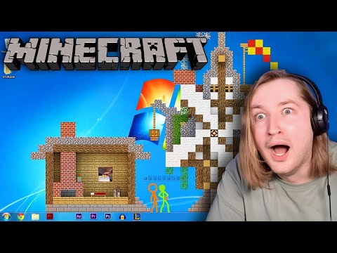 Видео: Animation vs. Minecraft (original) - первая и самая крутая серия! (РЕАКЦИЯ) | ТипоТоп
