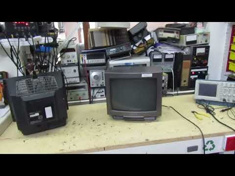 Видео: Sony KV-M1421U. Диагностика неисправностей на компонентном уровне на этом старом ЭЛТ-телевизоре.