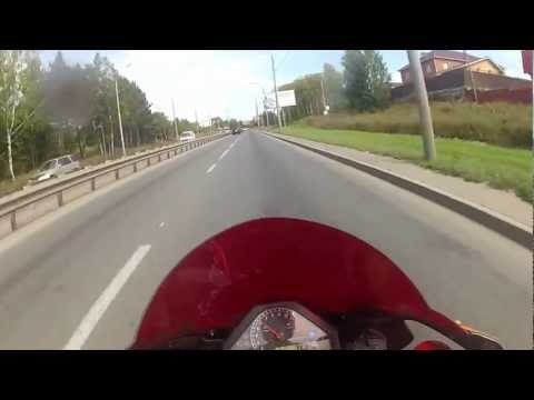 Видео: В Аэропорт и обратно CBR1000RR г.Томск
