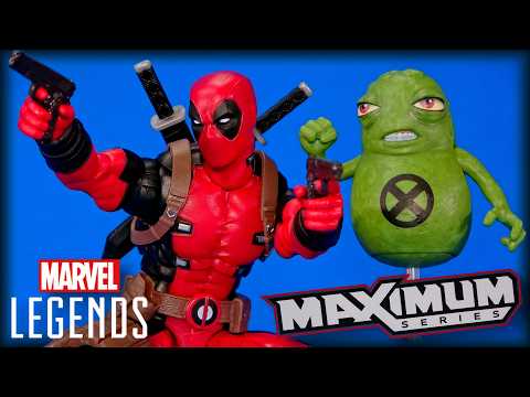 Видео: Обзор фигурок Marvel Legends Maximum Deadpool и Doop Hasbro и акция Play Day!