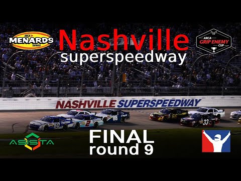 Видео: iRacing [Grip Enemy ARCA Cup] Финал в Nashville Superspeedway