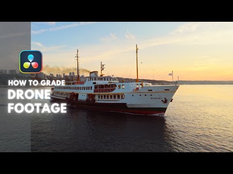 Видео: Как выполнить цветокоррекцию видео с дрона DJI в Davinci Resolve 19 | Простое руководство по цвет...