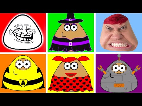 Видео: НАЙДИ 40 СПРЯТАННЫХ POU В ГОРОДЕ ROBLOX!!