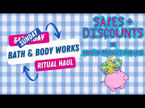 Видео: 🚗 🛍️ Bath & Body Works Ritual Haul | Четыре грандиозных запаса свечей с осенней распродажи + колл...
