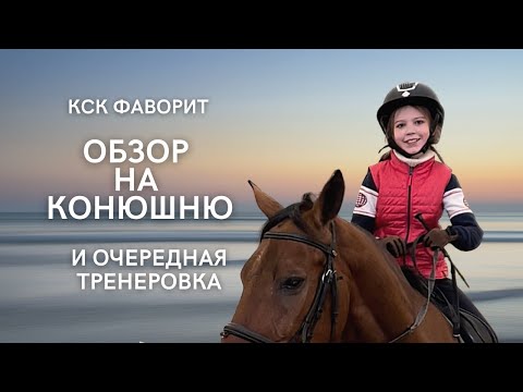 Видео: КОНОБЛОГ// Обзор и ТРЕНИРОВКА в кск ''Фаворит'' #конныйспорт