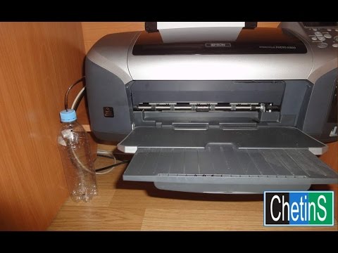 Видео: Принтер Epson R300