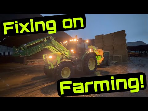 Видео: Ремонт ворот! Свет на ферме! Огромный сортировочный станок!