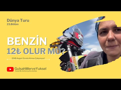 Видео: Бензин стоит 12 TL - Я уехал из Каракола и приехал в Алматы S1-B23 #worldtour #aprilia #kazakhstan