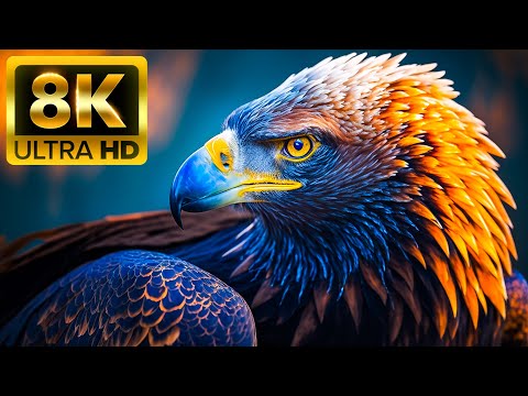 Видео: Животные и дикая природа 8K Ultra HD • Расслабляющая музыка и звуки природы 8K TV