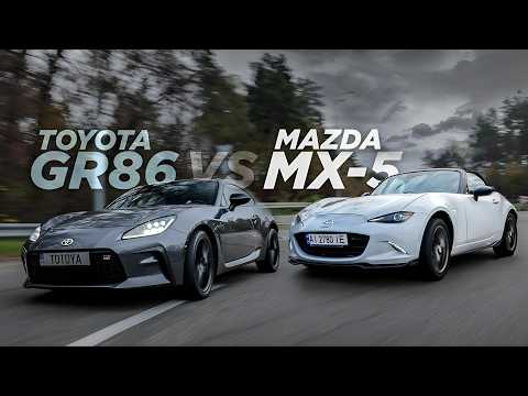 Видео: До біса BMW! Обираємо справжній спорткар: Mazda MX-5 vs Toyota GR86