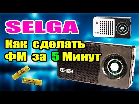 Видео: Селга Как сделать ФМ за 5 Минут