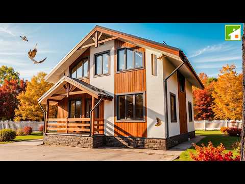 Видео: Дом от Теремъ по панельно-каркасной технологии - экономим на стройке с умом.