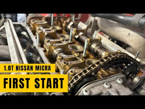Видео: Работает! 1.8 20V Turbo Nissan Micra (плюс поддержка прототипа радиатора) — замена двигателя Audi...
