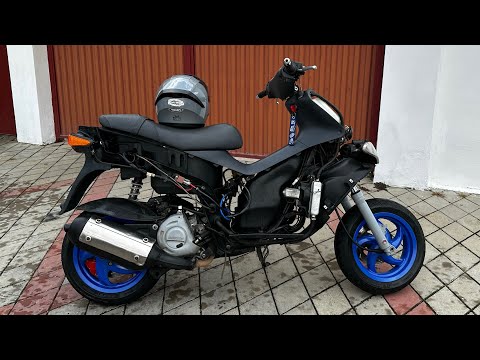 Видео: РЕБИЛД МОЕГО gilera runner fxr 180 ЗА ПОЛ 🍋 