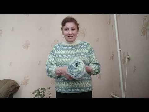 Видео: свитер из Нордик//как вязала/первая готовая работа в 2022 году