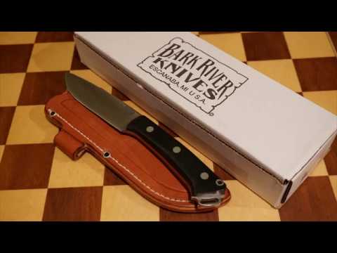 Видео: Нож Bark River CPM 3V Fox River LT Unboxing. Первые впечатления.