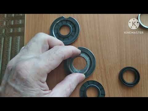 Видео: Вятка ВП-150 делаем сальник коленвала.