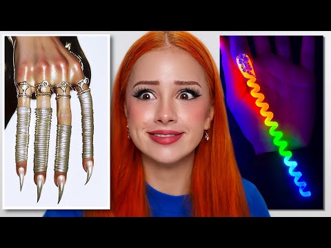 Видео: Я попробовала сделать НЕРЕАЛЬНЫЕ ногти