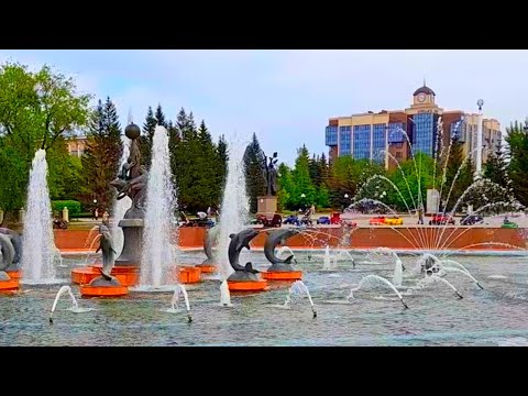 Видео: Лето 2025  - Фонтаны Петропавловска