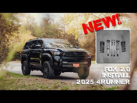 Видео: Установка лифт-комплекта ADO Fox Performance Series 2" на Toyota 4Runner SR5 2025 года
