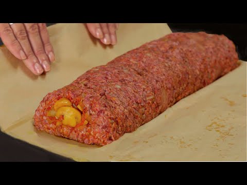 Видео: Самый вкусный мясной рулет! Теперь я готовлю его только так!