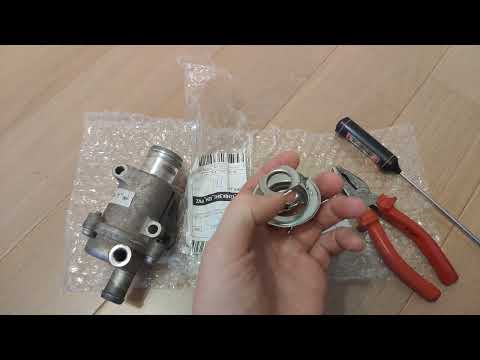 Видео: Веста Motorad 20288k. Замена термоэлемента  в термостате после попыток подружиться с Лузаром.