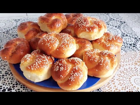 Видео: ВОЗДУШНЫЕ БУЛОЧКИ на Сухом Молоке + Мёд/Лёгкие как Облачко!!!!!